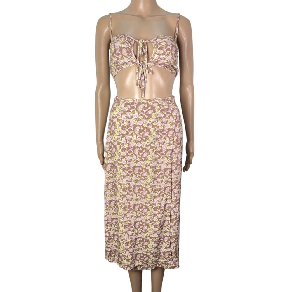 REVOLVE x Anna Nata Devin Crop Top & Lexi Midi Skirt Matching Set